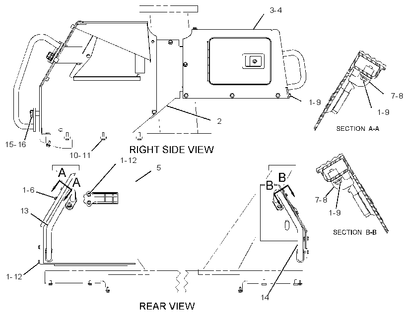 ENCLOSURE GP-HYDRAULIC TANK 1297615 CAT