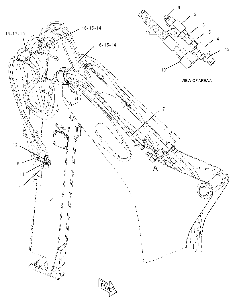 KIT-AUXILIARY LINES 3231632 CAT