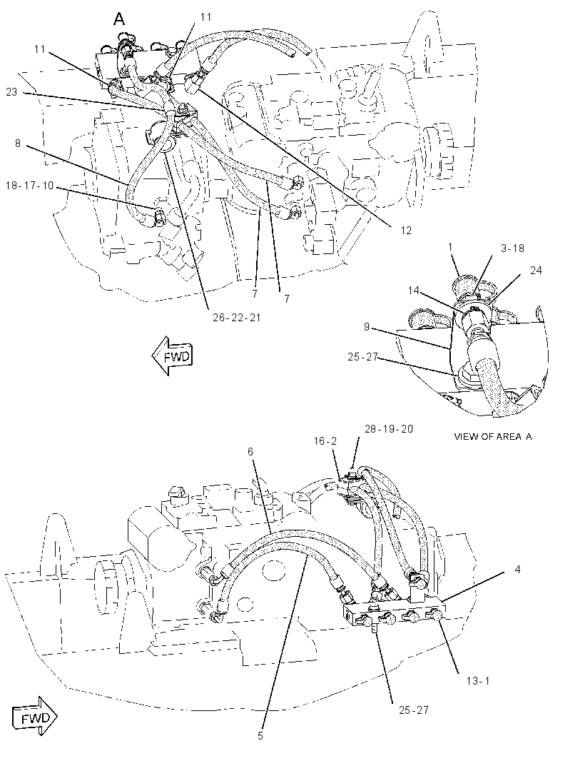 LINES GP-PRESSURE TEST 3042047 CAT