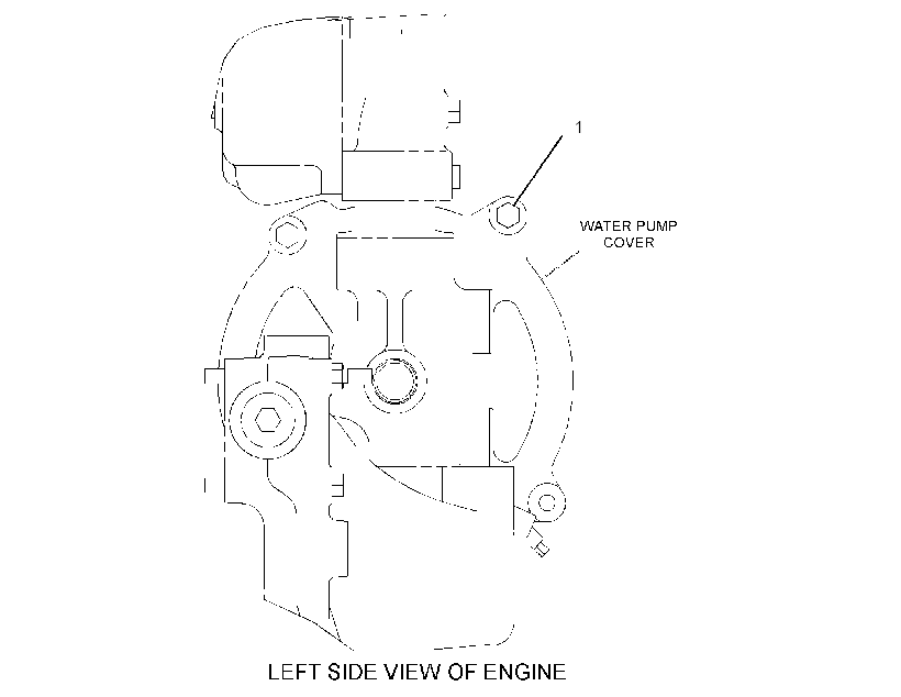 FASTENER GP-WATER PUMP 3523449 CAT