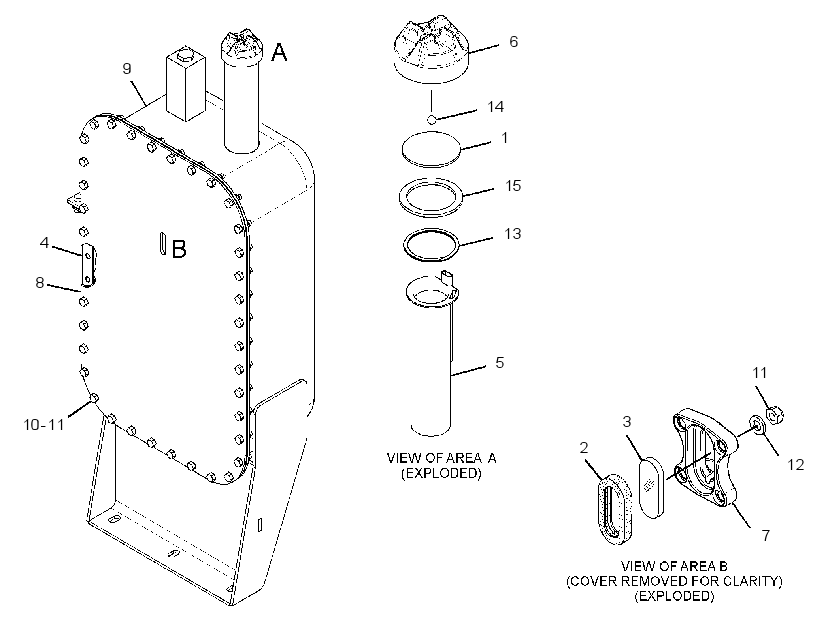 TANK GP-TRANSMISSION 3427875 CAT