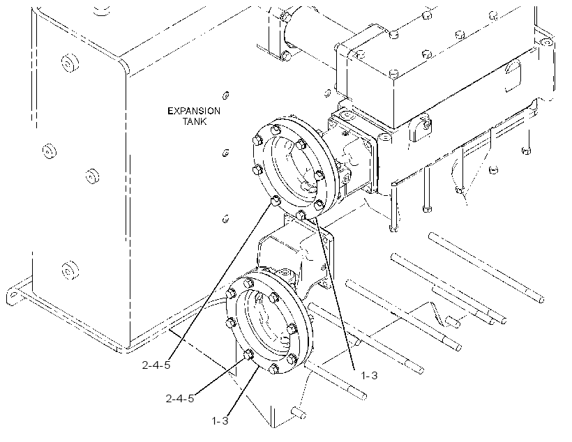 FLANGE GP 3348470 CAT