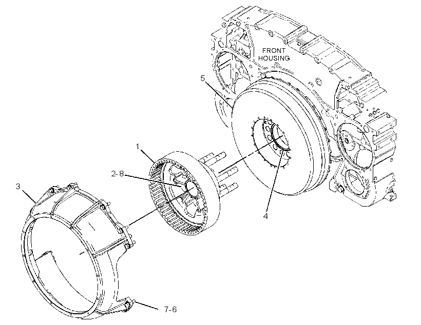 MOUNTING GP-HYD PUMP DRIVE 3340962 CAT