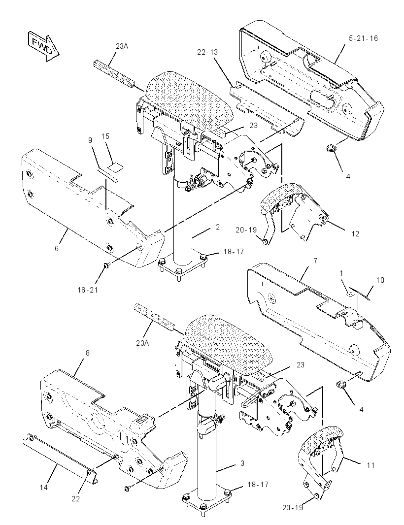SUPPORT GP-CONTROL 3428961 CAT