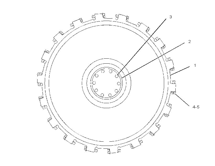 SAW GP-DISC 3401504 CAT