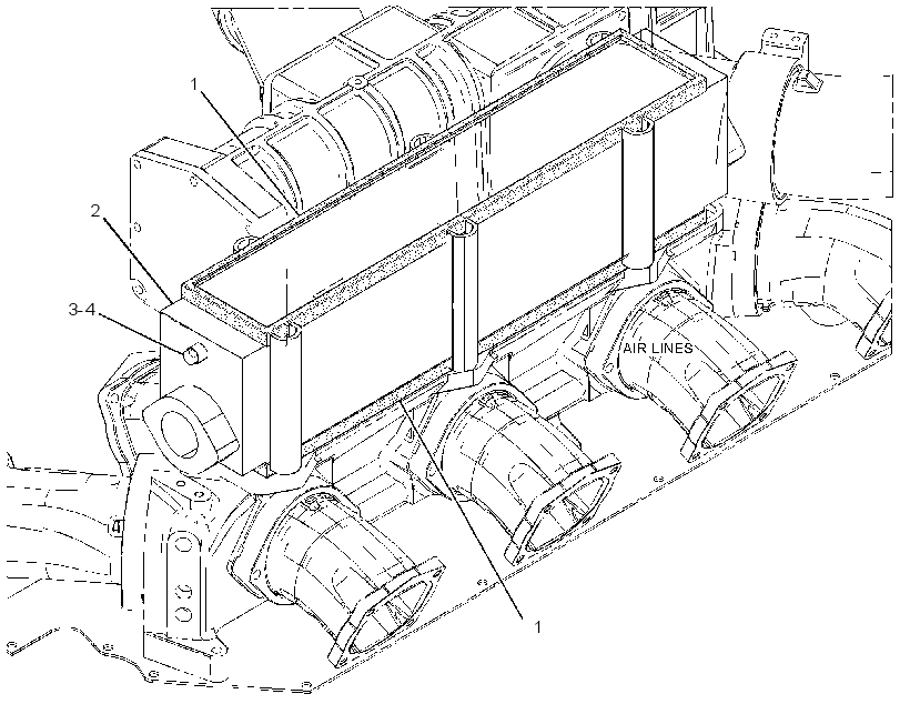 AFTERCOOLER GP-TREATED WATER 3338951 CAT