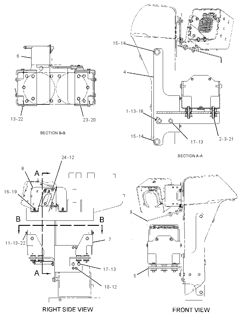 MOUNTING GP-CONDENSER 3123431 CAT