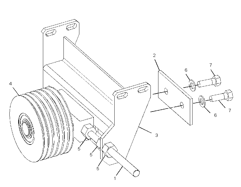 IDLER GP 3444710 CAT