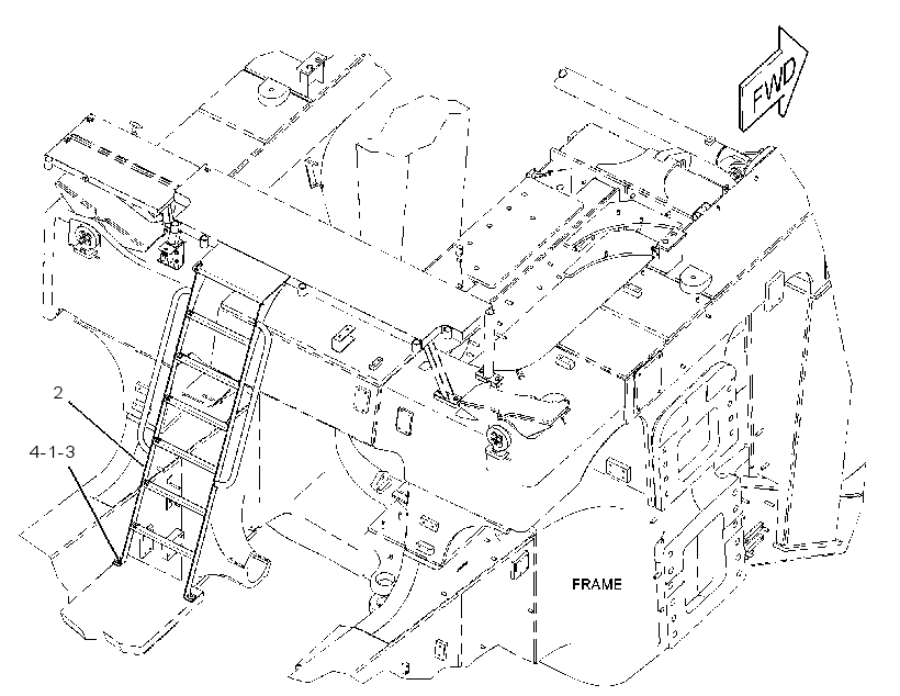 Лестница 3145262 CAT