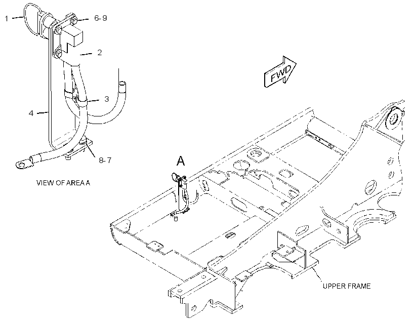 WIRING GP-AUX START RECEPTACLE 3423002 CAT