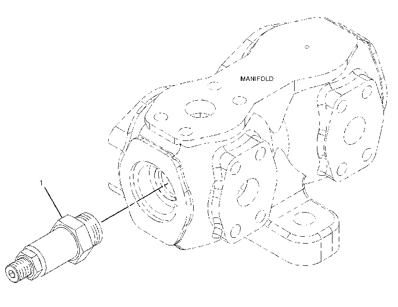 MANIFOLD GP-HYDRAULIC 3263803 CAT