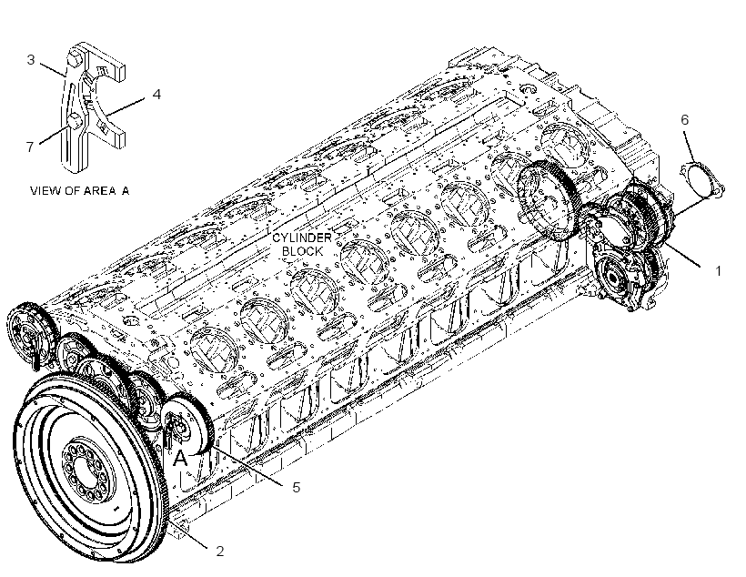 CONVERSION AR-CRANK ROTATION 2715800 CAT