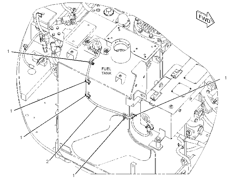 WIRING GP-FUEL SYSTEM 3508093 CAT
