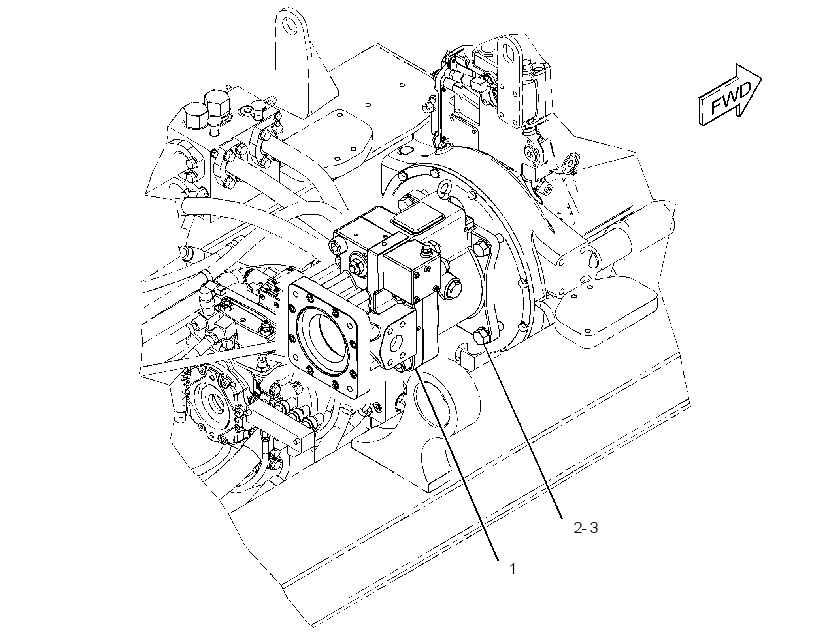 PUMP & MTG GP-IMPLEMENT 3333785 CAT