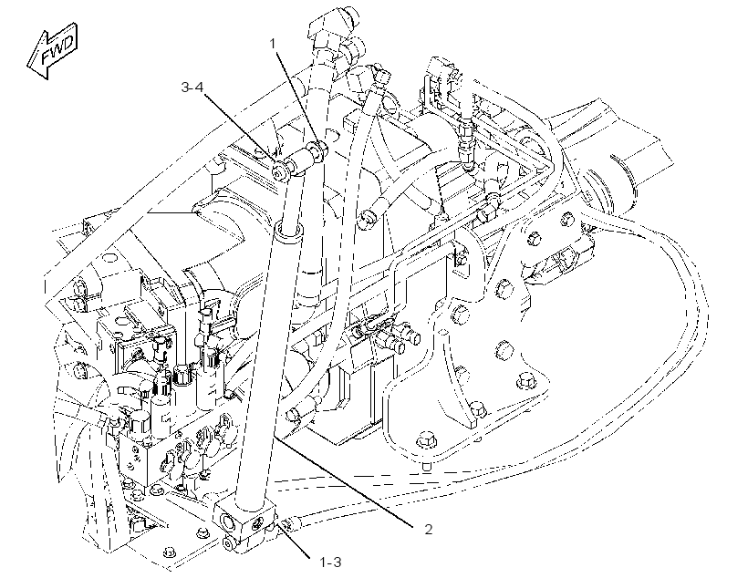 CYLINDER GP-CAB TILT 3338549 CAT