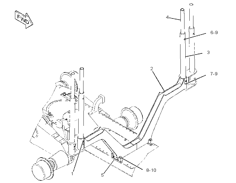 BUNK GP 3337781 CAT
