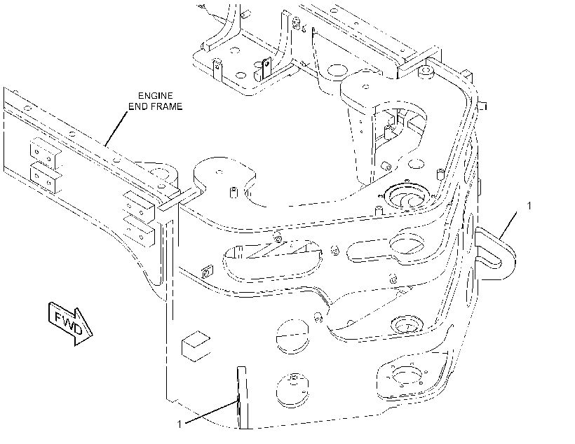 PLATE AS-TIE DOWN 3113865 CAT