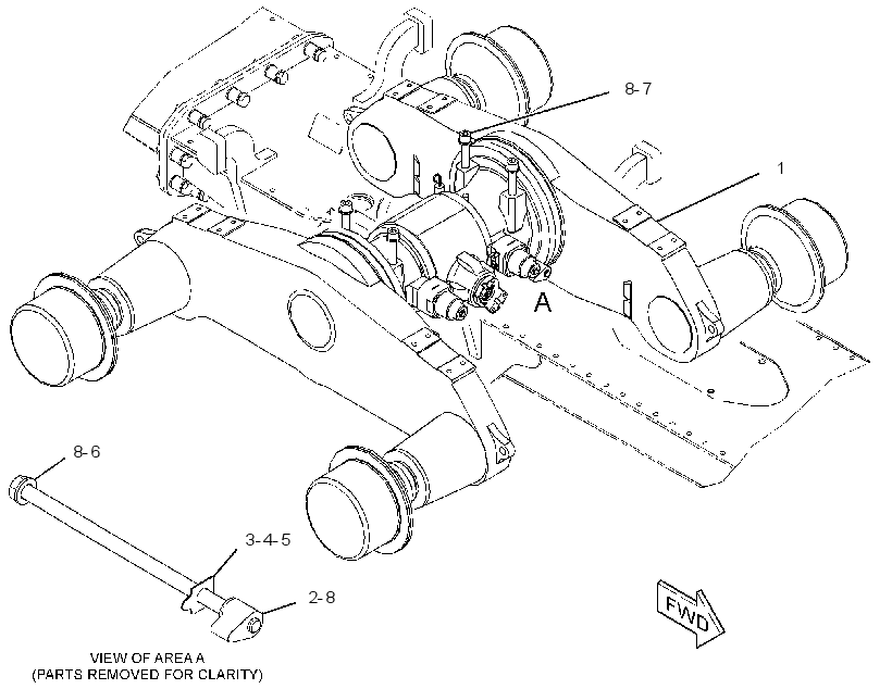 BOGIE GP-REAR 3382894 CAT