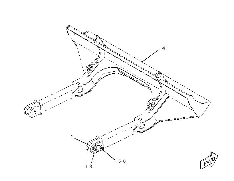 BLADE GP-DECKING 3333936 CAT
