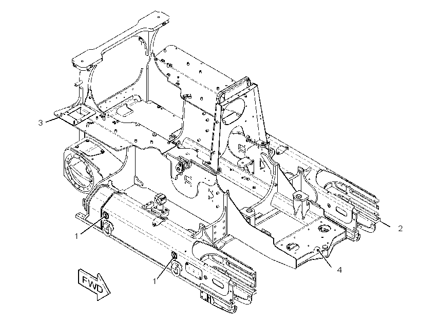 Рама 3256509 CAT