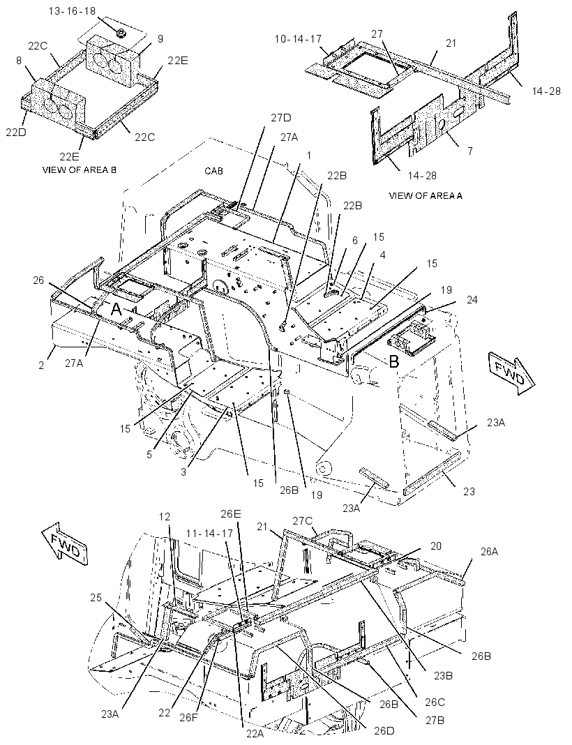 SEAL GP-WASTE HANDLING 2657424 CAT