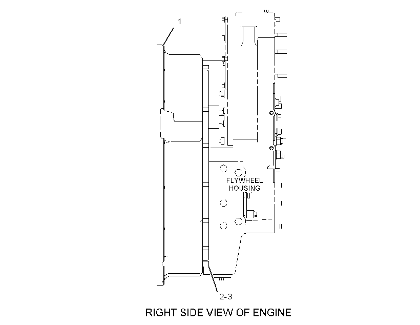 ADAPTER GP-FLYWHEEL HOUSING 2407763 CAT