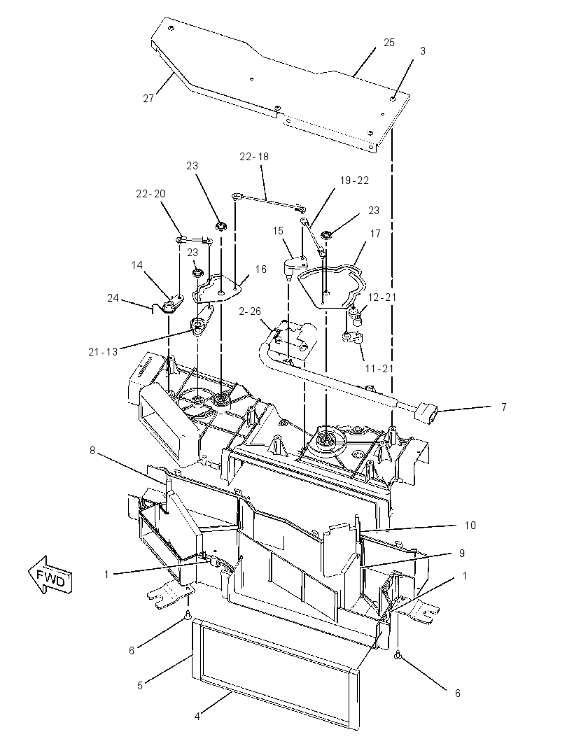 DISTRIBUTOR GP-AIR 3168900 CAT