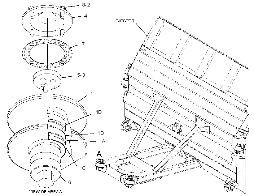 ROLLER GP-EJECTOR 1447318 CAT