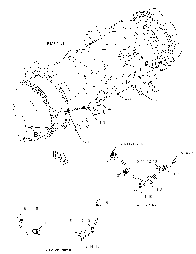 WIRING GP-INTEGRATED BRAKE 3395020 CAT