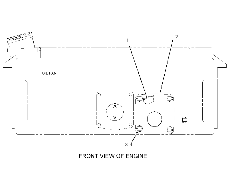 Крышка масляного поддона 3371931 CAT