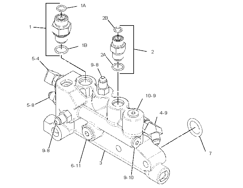 MANIFOLD GP-EXHAUST COMBUSTION 3172777 CAT