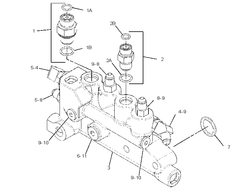 MANIFOLD GP-EXHAUST COMBUSTION 3172779 CAT