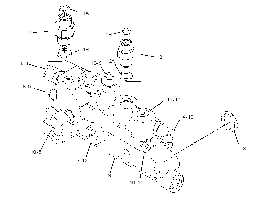 MANIFOLD GP-EXHAUST COMBUSTION 3172780 CAT