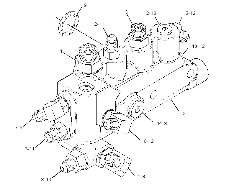 MANIFOLD GP-EXHAUST COMBUSTION 3045279 CAT