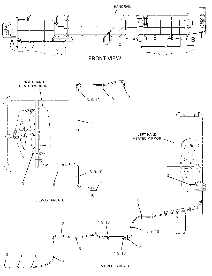 WIRING GP-MIRROR 2920518 CAT