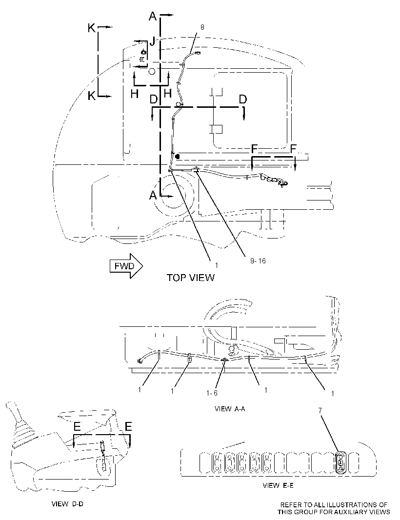 WIRING GP-OVERLOAD WARNING 3506091 CAT