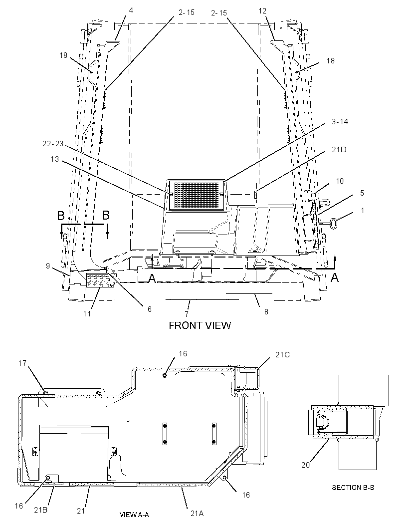 DUCT & FILTER GP-CAB AIR 1656769 CAT