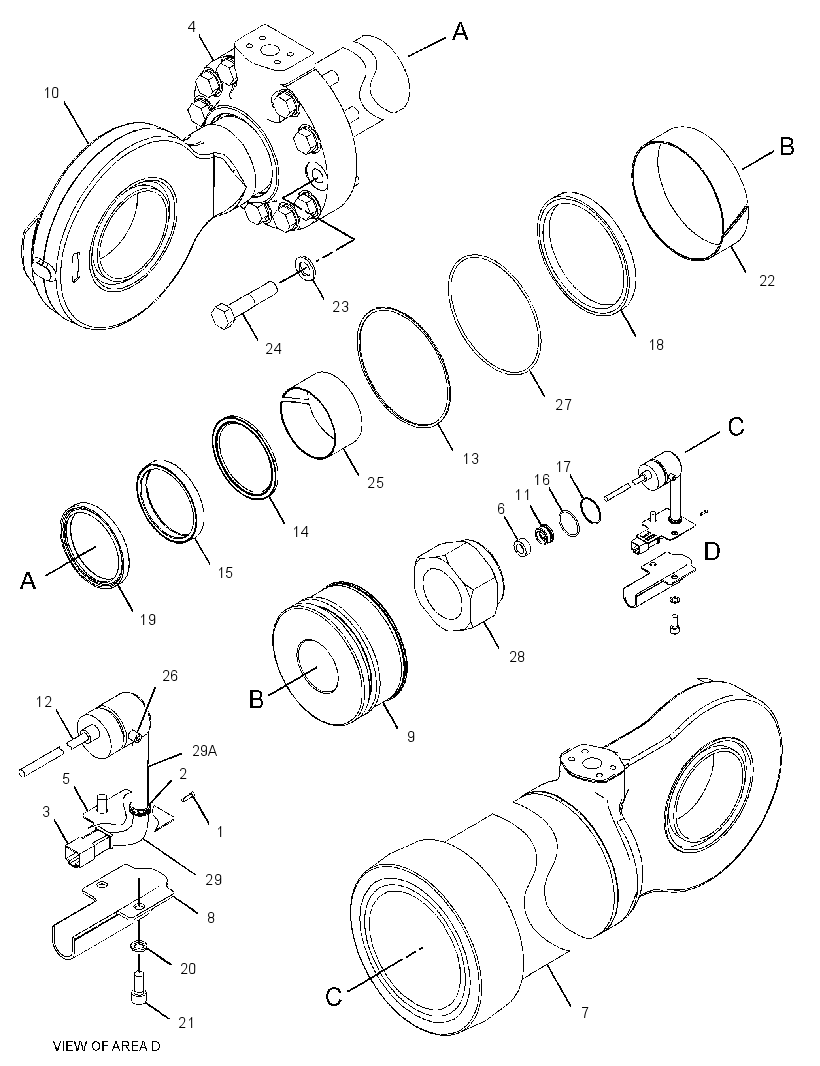 CYLINDER & SENSOR GP-LIFT 2307914 CAT