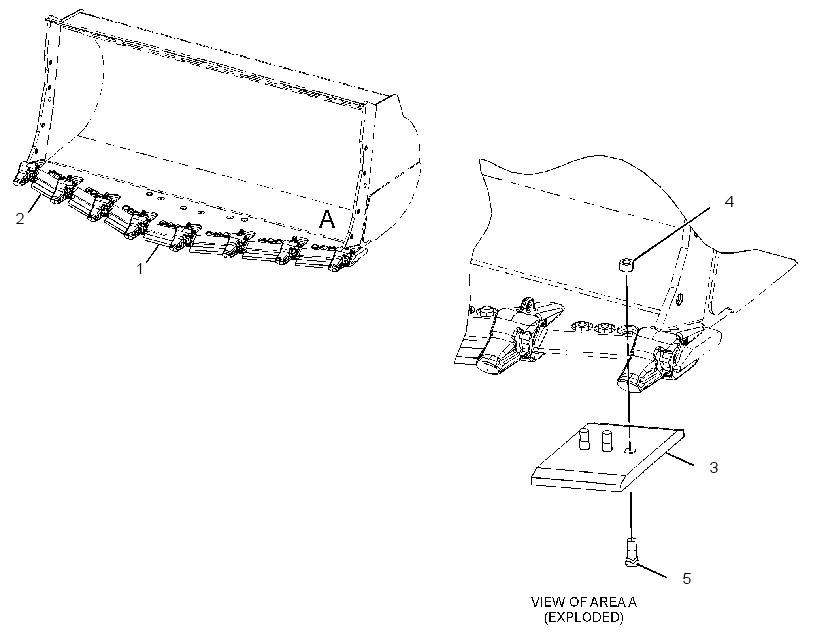 Режущая кромка 3150083 CAT