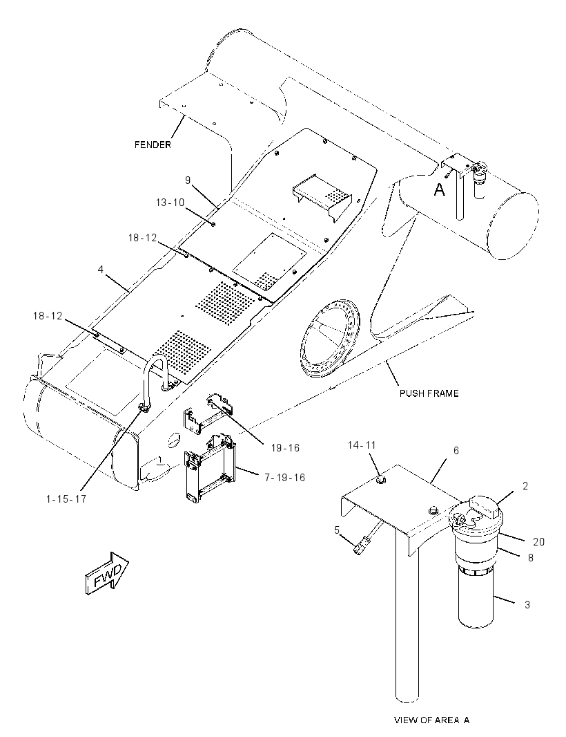 CONVERSION AR-BOWL 3306833 CAT