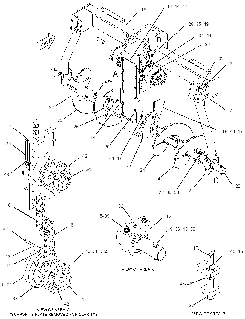 CONVEYOR GP-AUGER 3524610 CAT