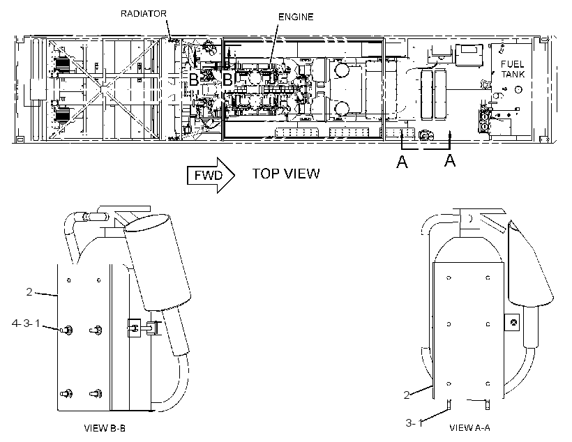 FIRE EXTINGUISHER GP 3165570 CAT