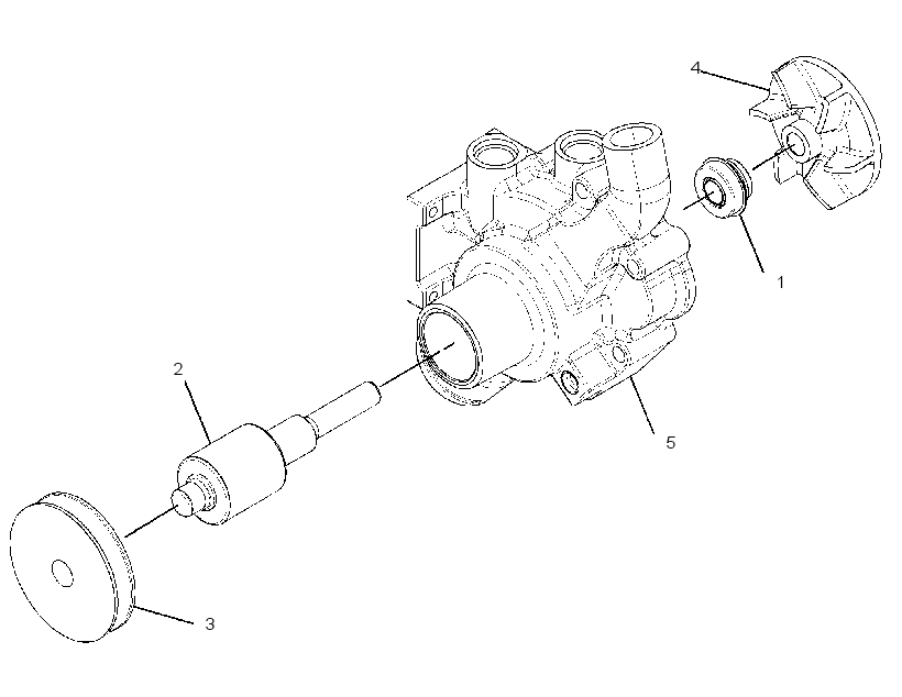 PUMP AS-WATER 1878986 CAT