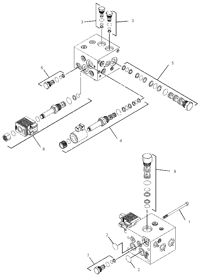 VALVE GP-FLOW DIVIDER 3266532 CAT
