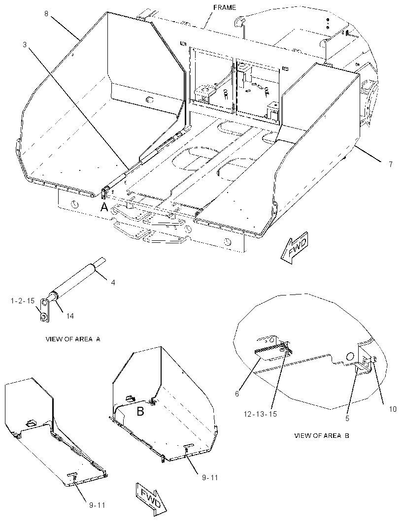 HOPPER GP 3458116 CAT