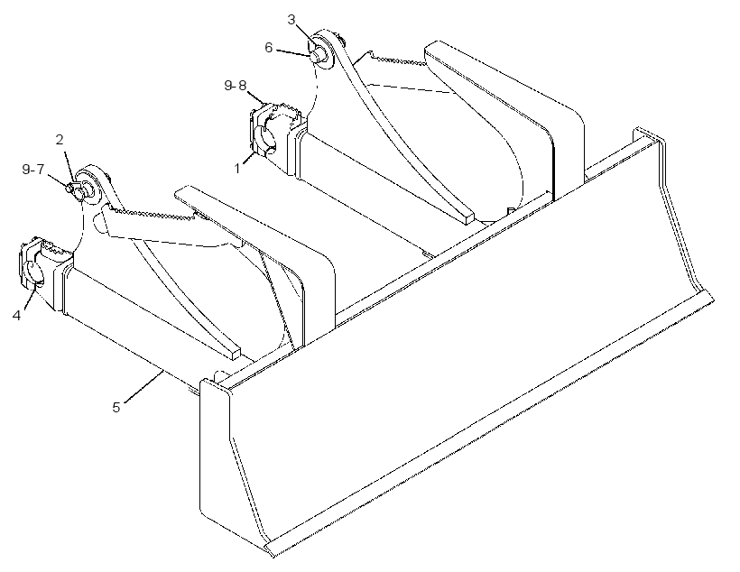 BLADE GP-DECKING 1431428 CAT