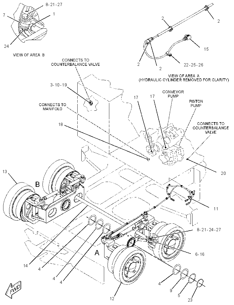 BOGIE GP 3319824 CAT