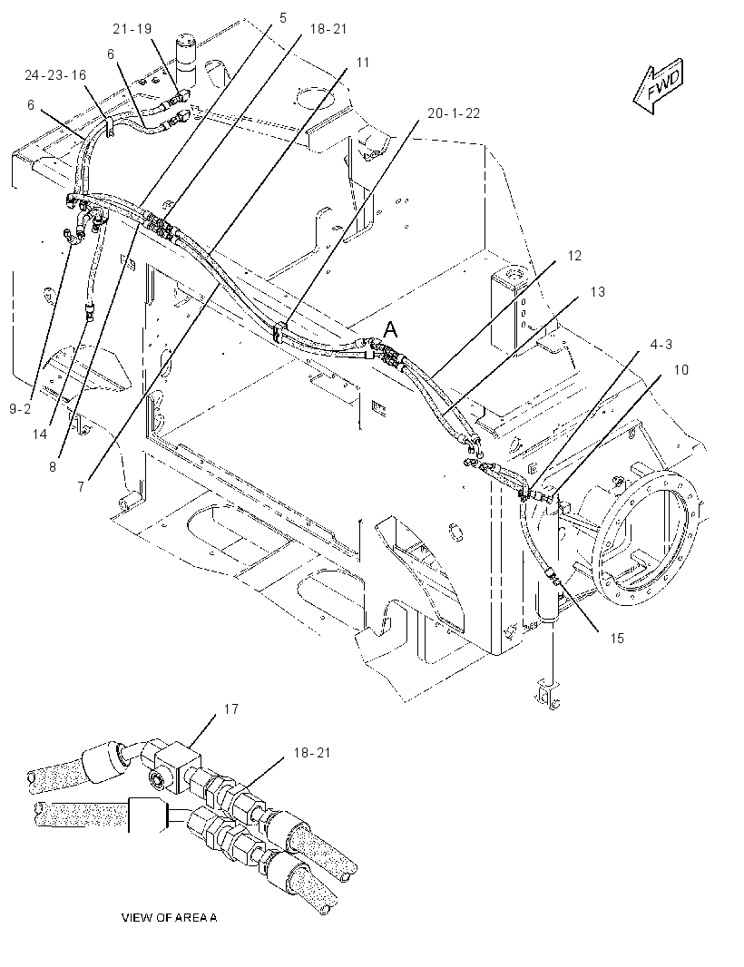 LINES GP-SLOPE 3243248 CAT