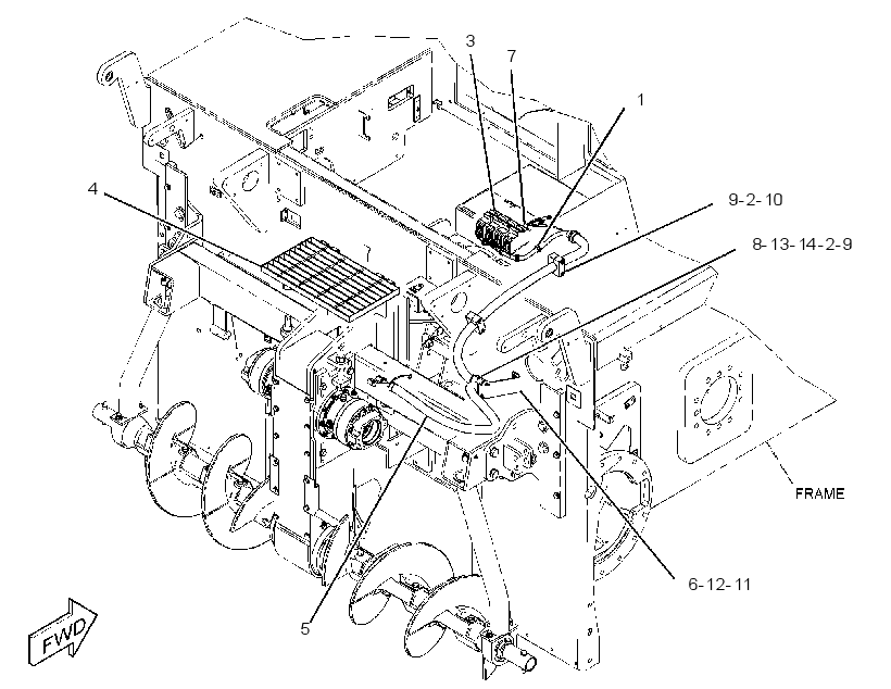 WIRING GP-SCREED HEATER 3212437 CAT