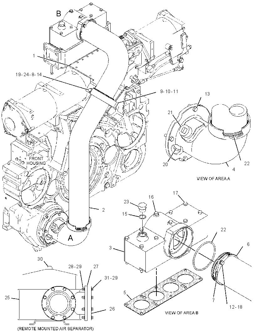 SEPARATOR GP-AIR 3353151 CAT